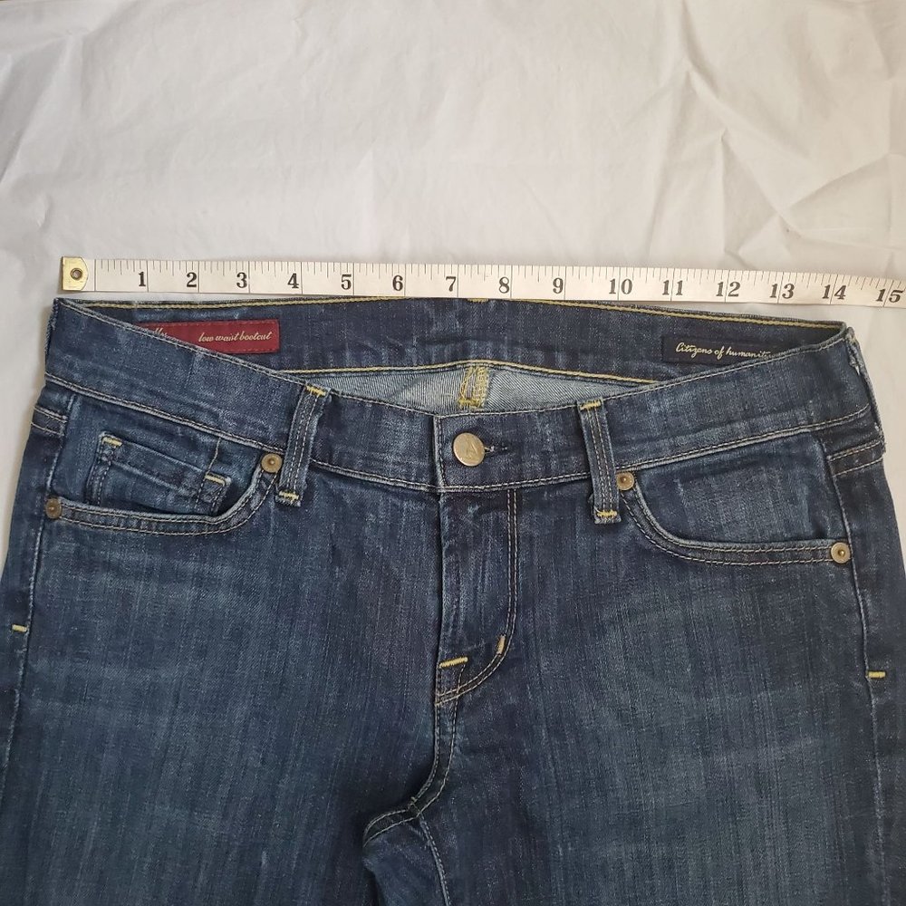 Citizens Of Humanity Women's Kelly Stretch Low Waist Bootcut Jeans Size 28 - Picture 7 of 16